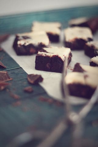 Fudgy Cheese Brownie 2 Fudge Cheese Brownies