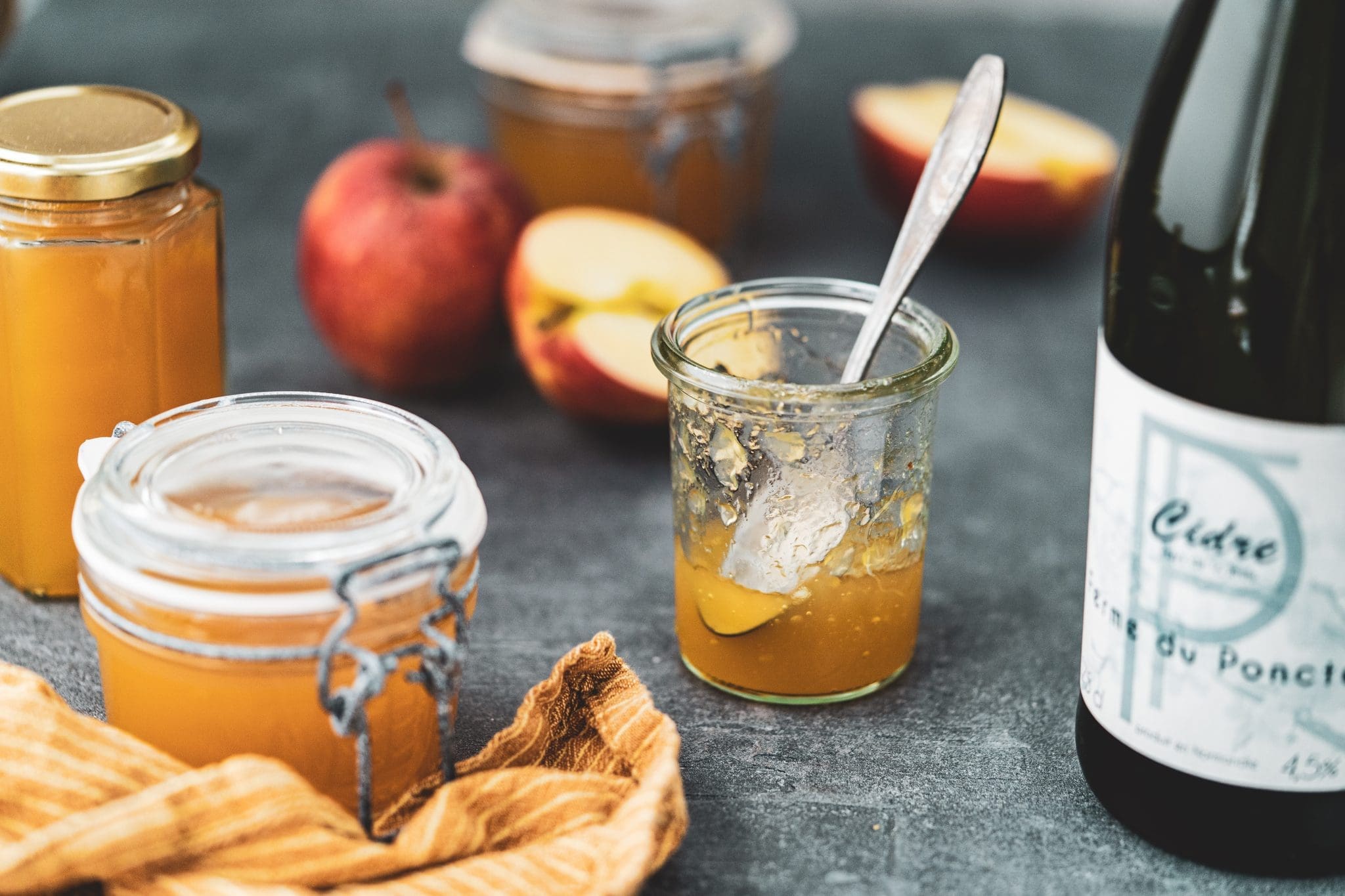 Apfelgelee mit Cidre 22 Apfelgelee mit Cidre