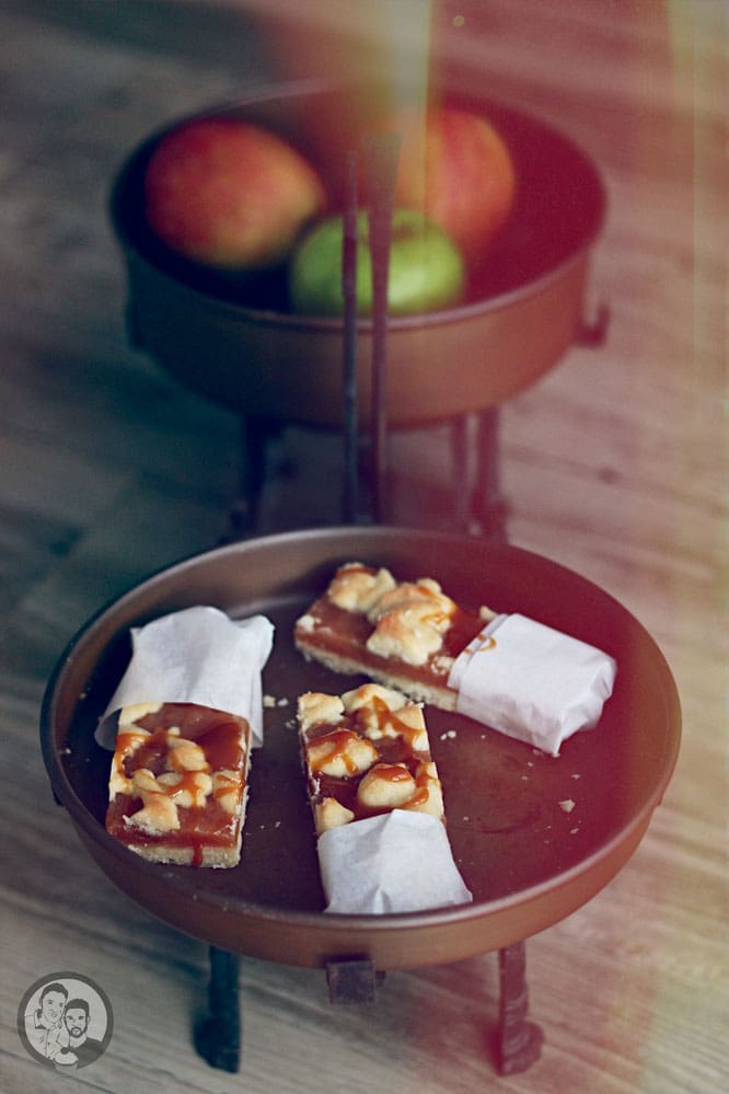 Apfel-Karamell Shortbread 4 Apfel-Karamell Shortbread