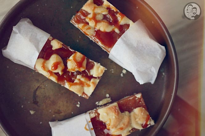 Apfel-Karamell Shortbread 3 Apfel-Karamell Shortbread