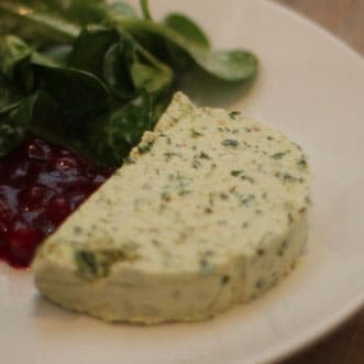 Ziegenfrischkäse-Pastete