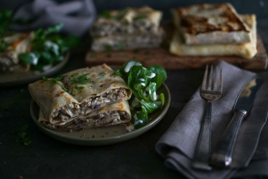 Herzhafter Crêpes