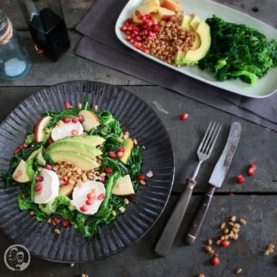 Wirsing-Dinkel Salat 3 image 7 3 8 | Wir hatten ja schon angekündigt, dass wir einige Rezepte posten wollen, deren Ideen in unserem Urlaub entstanden sind. Heute ist es wieder so weit ...