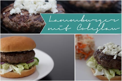 Lammburger mit Coleslaw 20 Lammburger mit Coleslaw