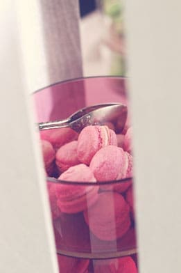 Unser erster Sweet Table 7 Rhabarber Macarons
