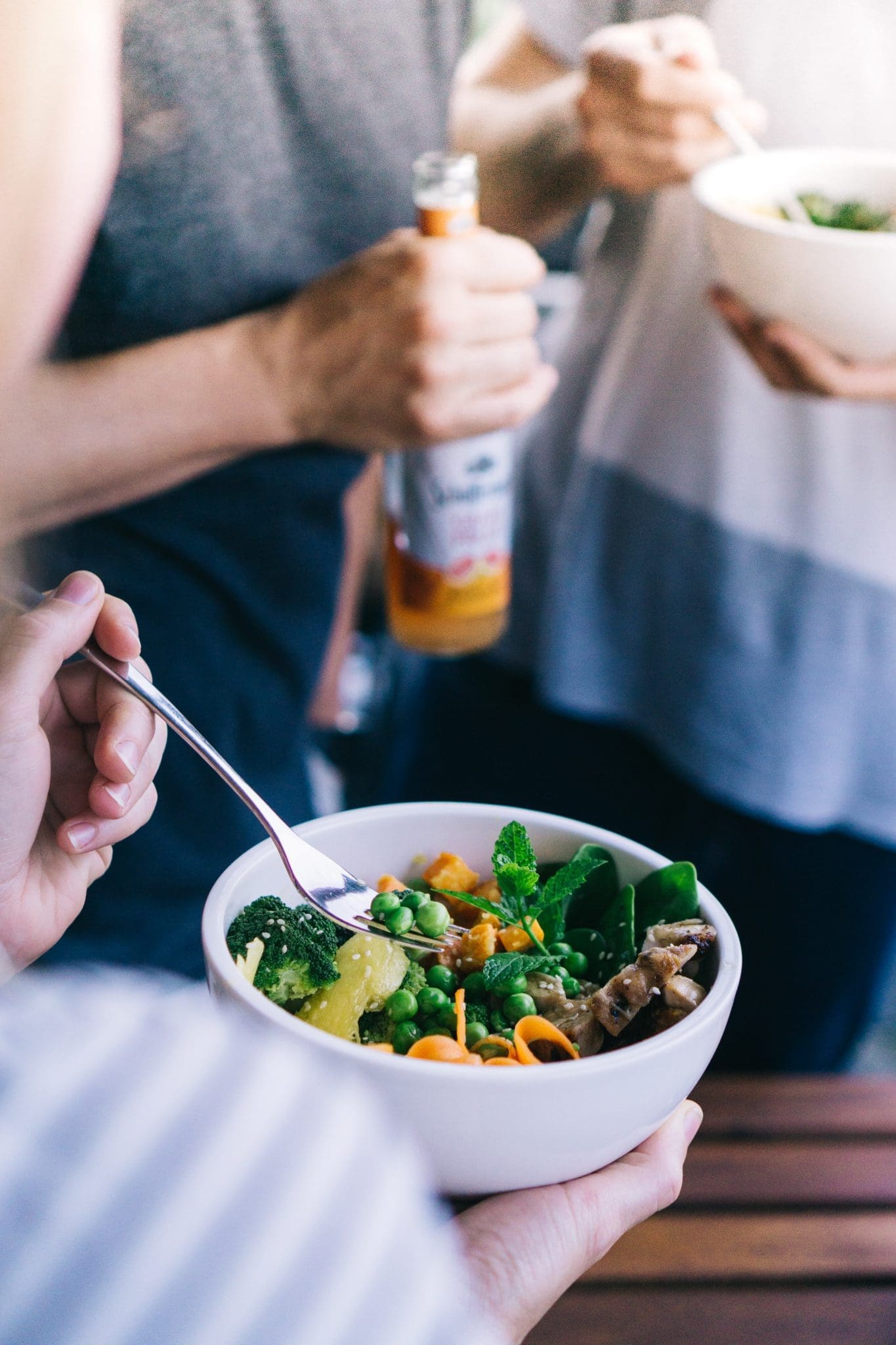 DSC06415 | Wir konnten so auf jeden Fall den Tag perfekt ausklingen lassen. Um die fruchtige Note der Sundown Bowl noch zu verstärken, haben wir dazu die beiden Schöfferhofer Weizen-Mix Sorten Grapefruit und Maracuja gereicht.&nbsp;