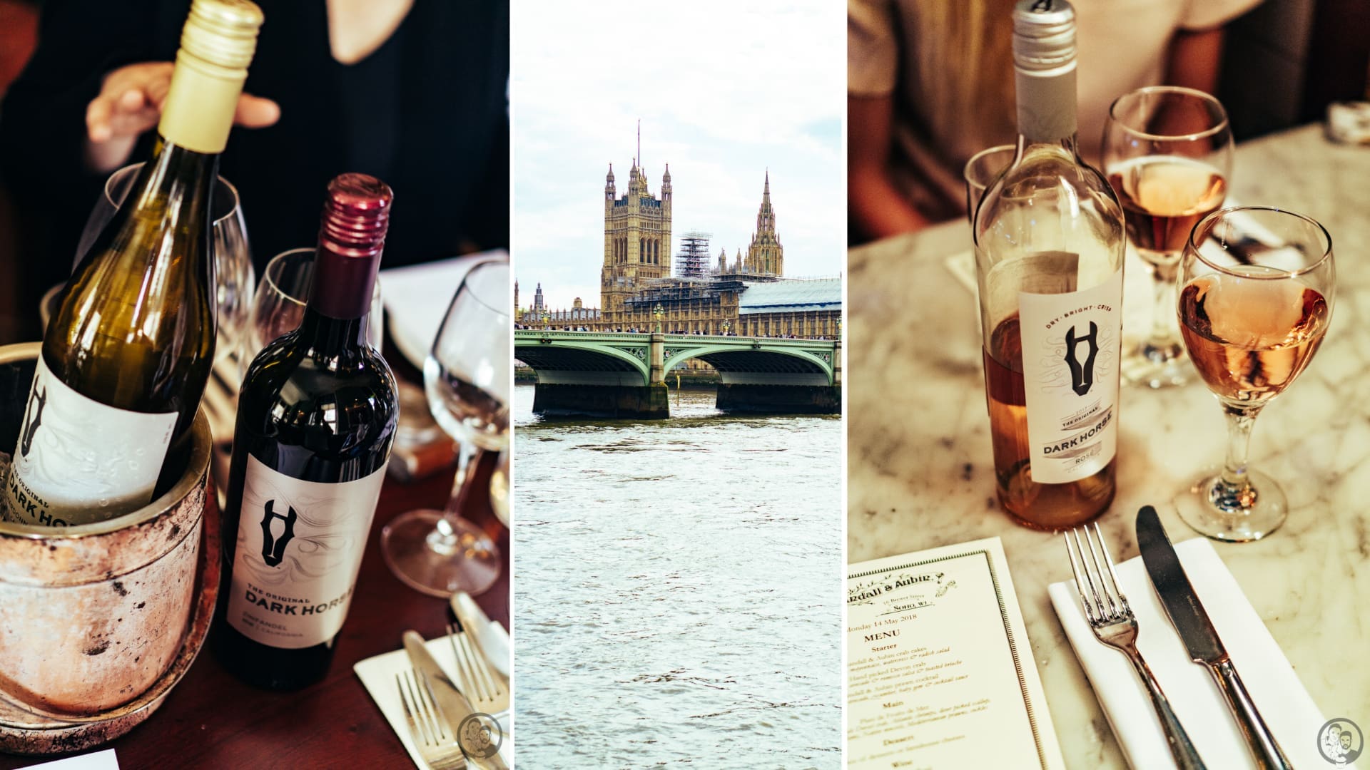 Nach London mit Dark Horse Wein