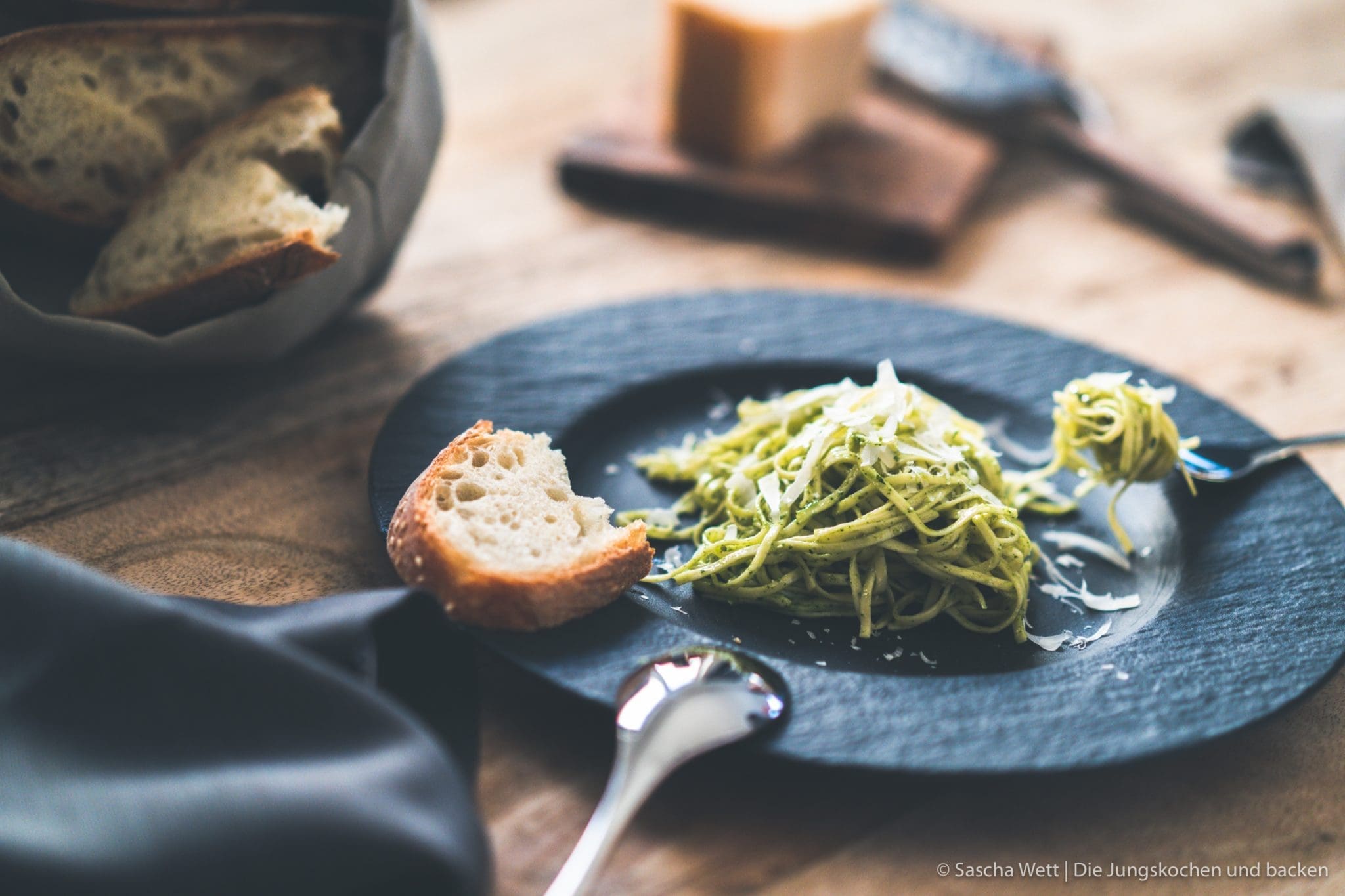 Pasta al pesto 3 Pasta al pesto