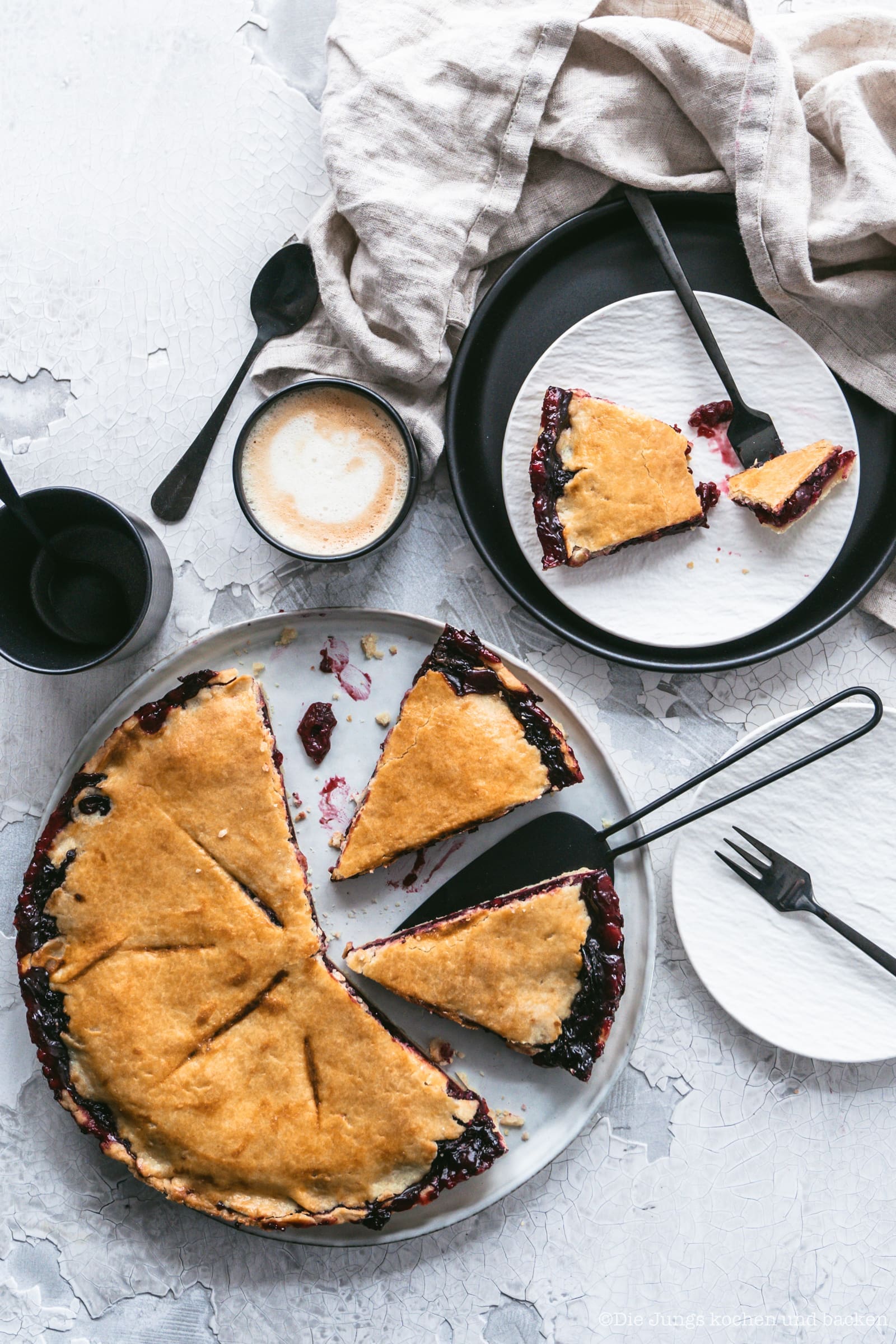 Cherry Pie. Tante Mathildas Kirschkuchen 2 Cherry Pie. Tante Mathildas Kirschkuchen