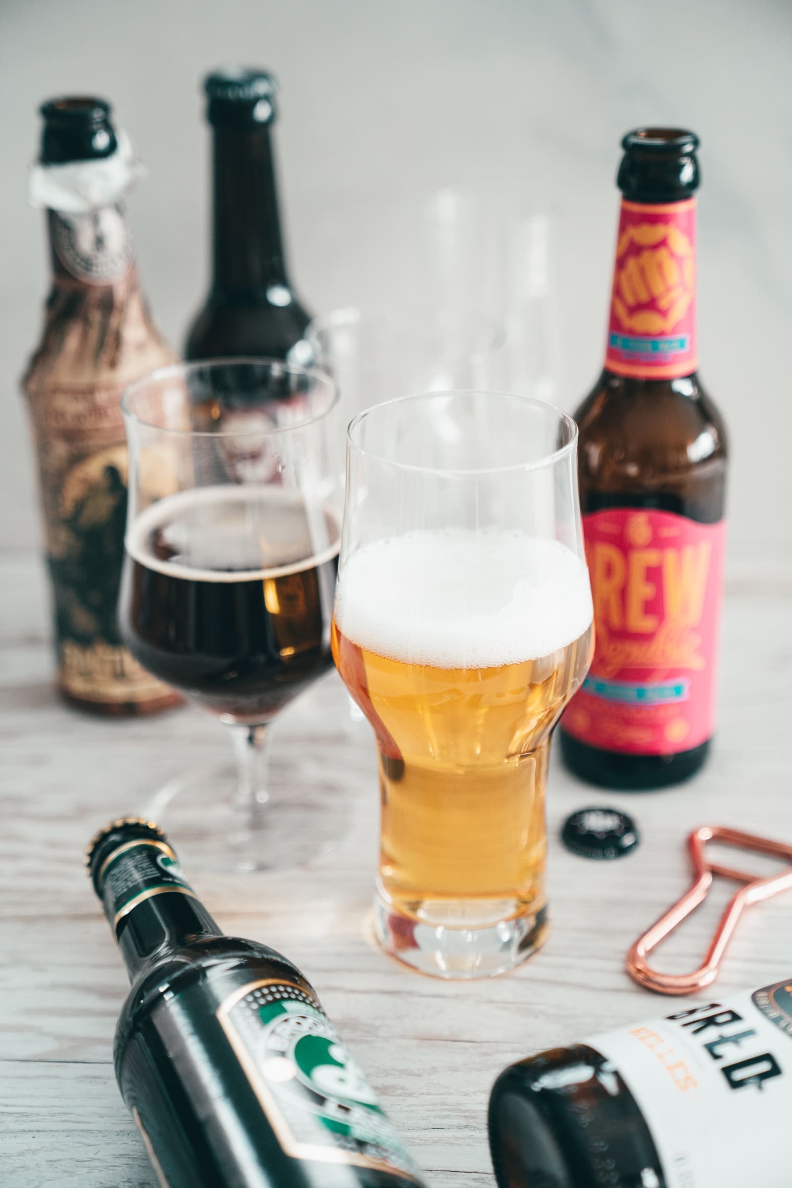 Dark Orange Shandy - Unser Craft Beer Cocktail zum Internationalen Tag des Bieres 2 Rezept für einen sagenhaft fruchtigen Biercocktail. Das herb karamellige Imperial Stout und die frische Grapefruit und Orange bieten eine wunderbare Alternative zu Radler & Co.