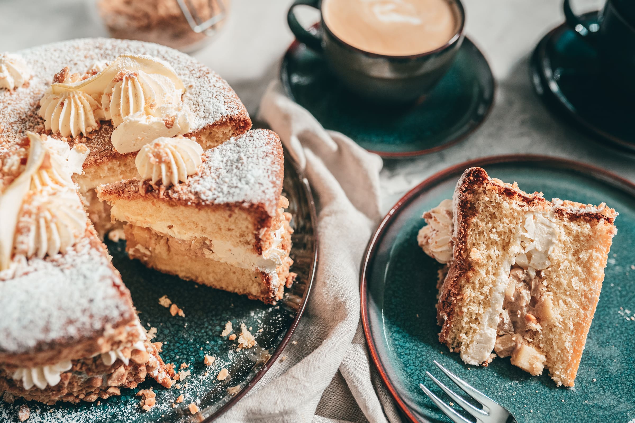 Apfel-Erdnuss-Torte - Lasst uns den Tag der Erdnuss feiern 1 Apfel-Erdnuss-Torte – Lasst uns den Tag der Erdnuss feiern