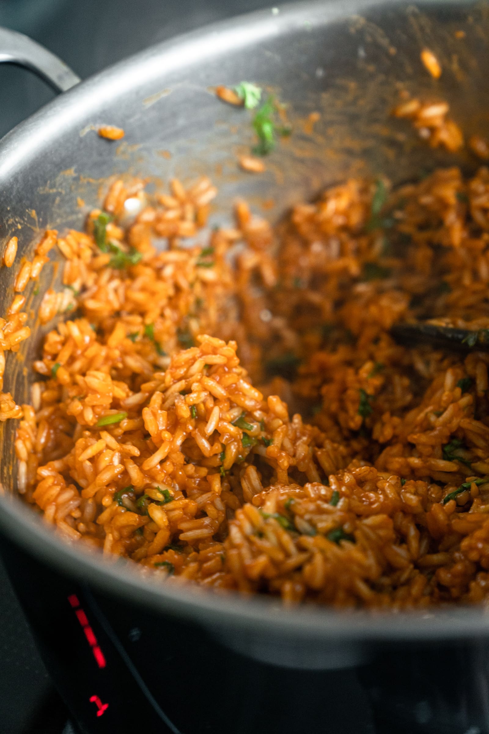 Chorizo-Pfanne vor dem Ofen