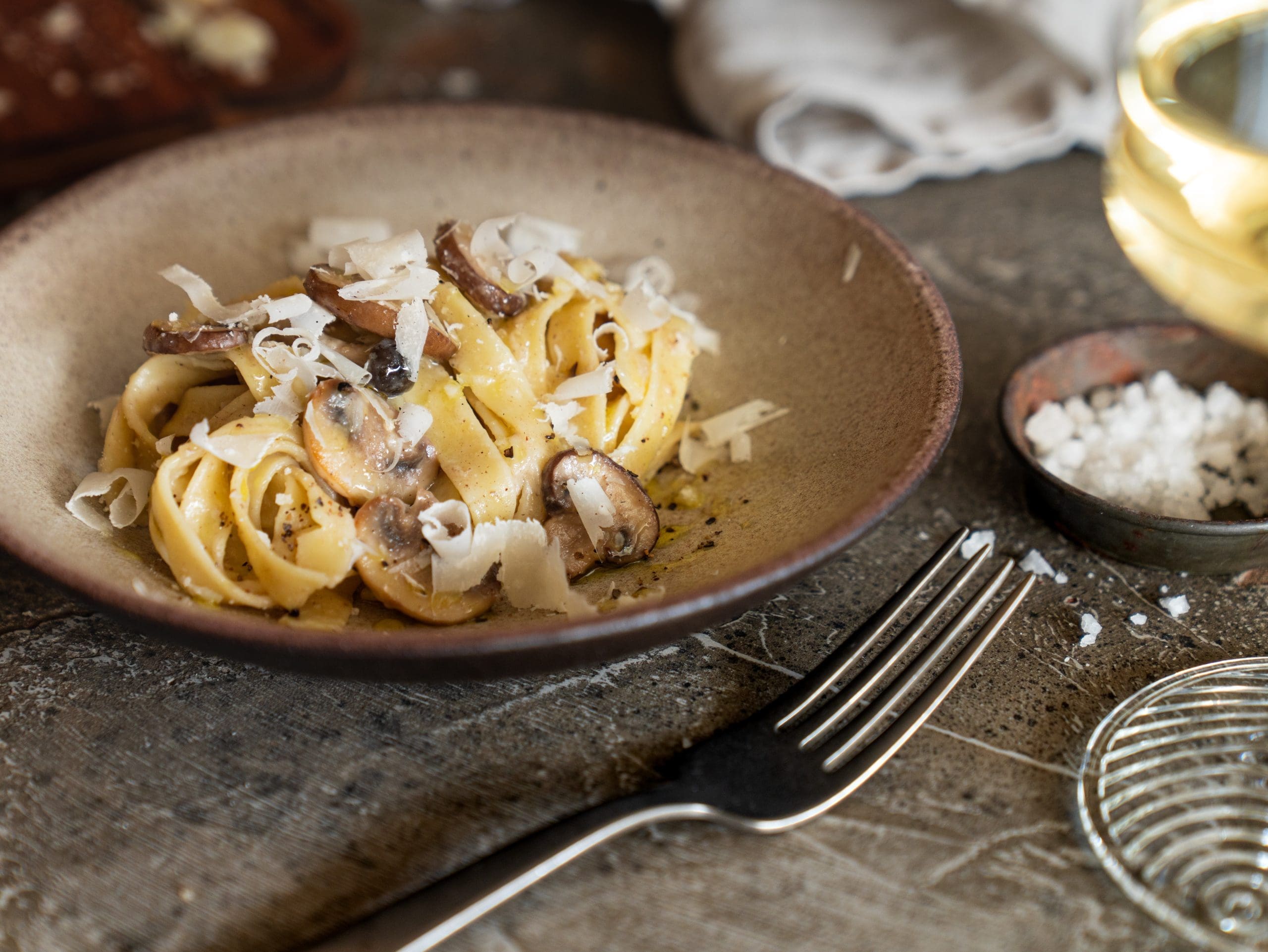 Trüffelpasta | Perfekt zu einem Glas Lugana Wein