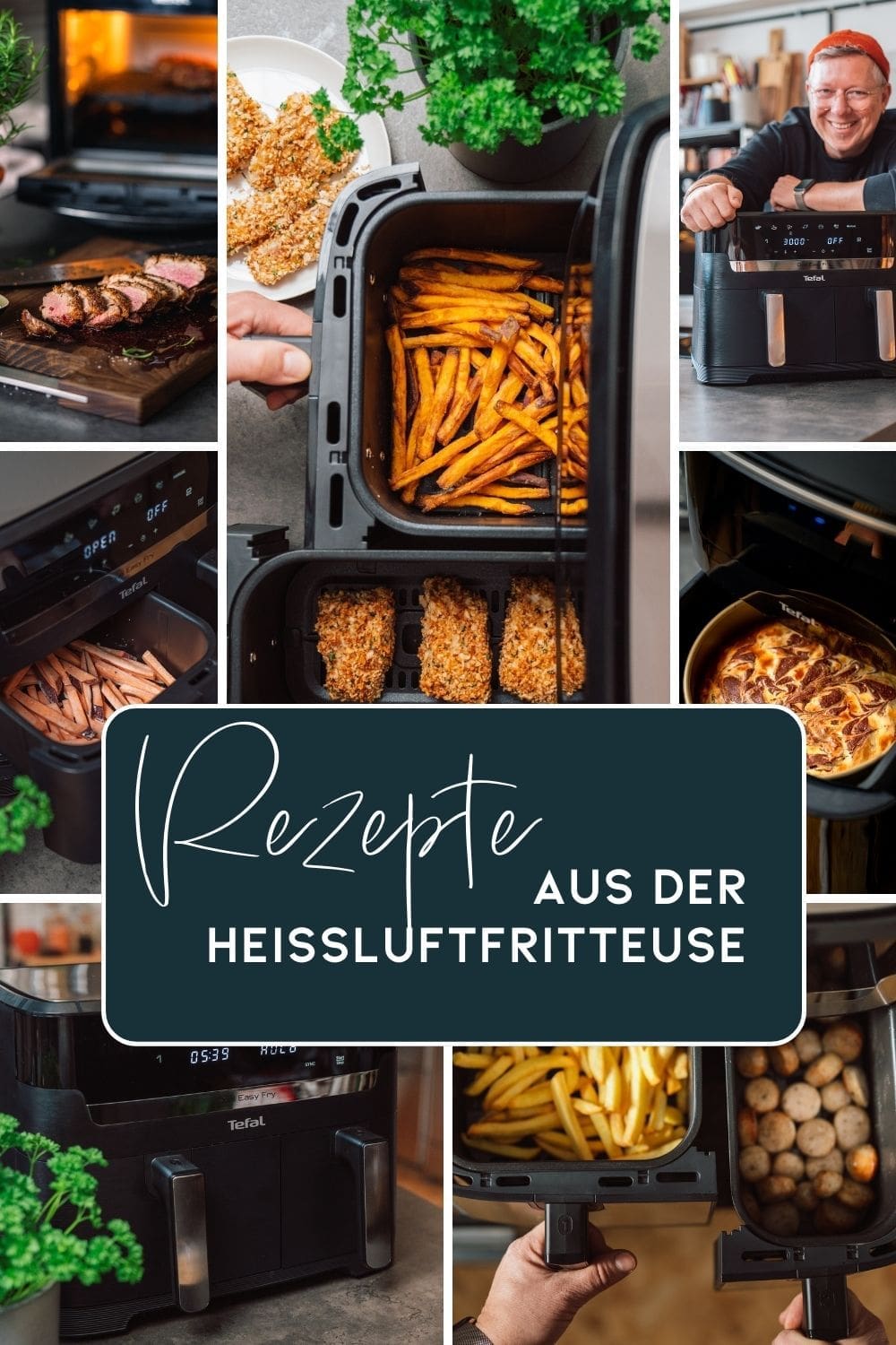 Heißluftfritteuse-Guide: Zeiten, Temperaturen & Tipps zum Kochen und Backen