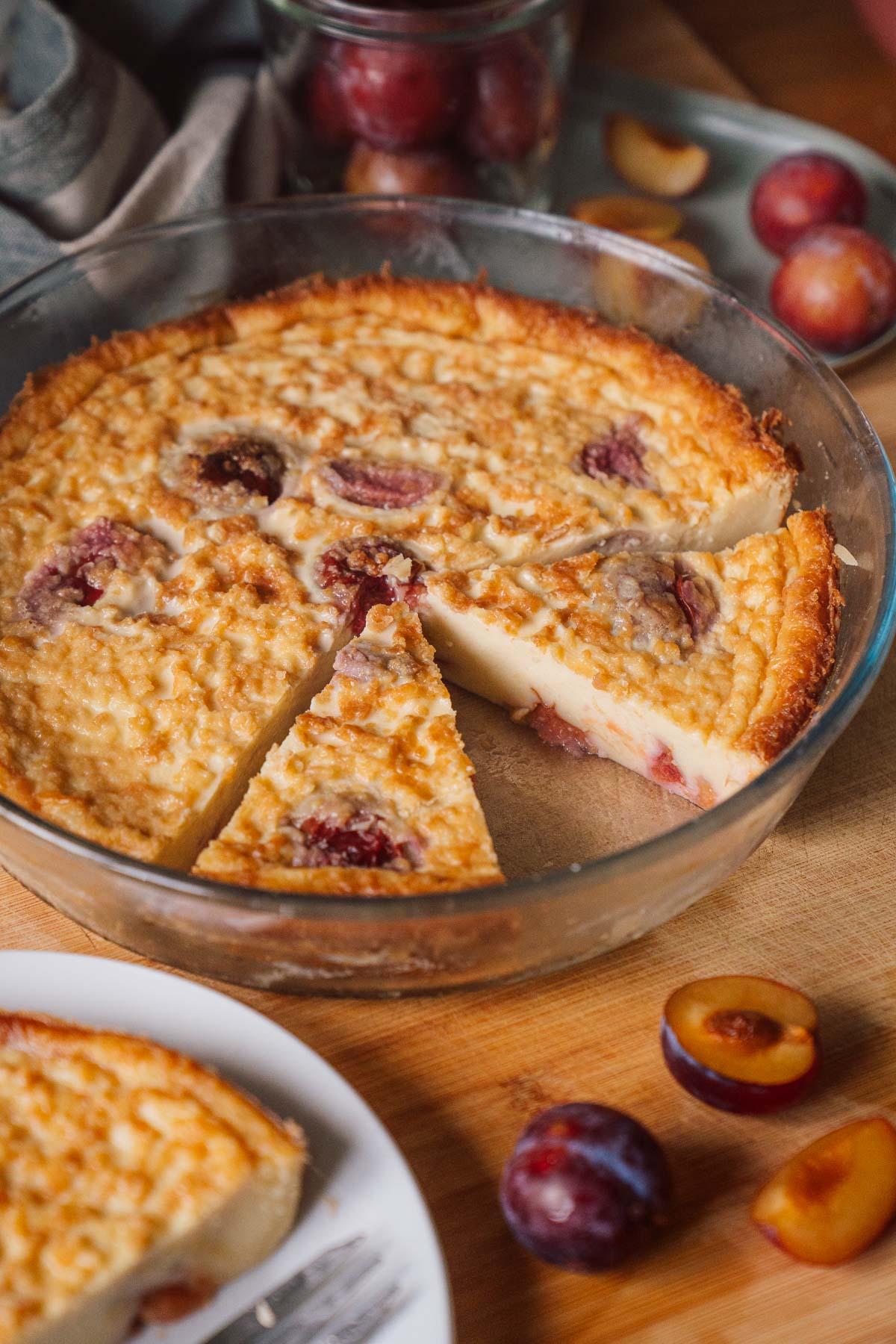 Far Breton Rezept | Französischer Pflaumenkuchen aus der Bretagne